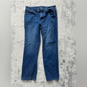 Men’s Straight Fit Dark Wash Jeans | Size 32x30